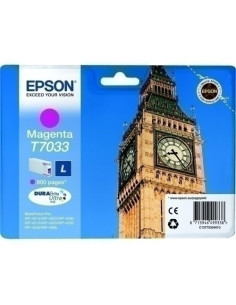 CARTUCHO INKJET EPSON T703340 WORKFORCE PRO WP- 400045004545DTWF4525DNF4015DN4015DN MAGENTA 800 PAGINAS