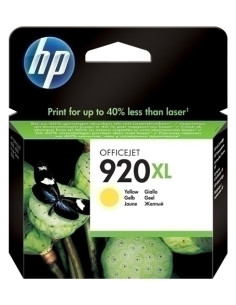 CARTUCHO INKJET HP CD974AE N920XL OFFICEJET 92060006500 AMARILLO 700 PÁG