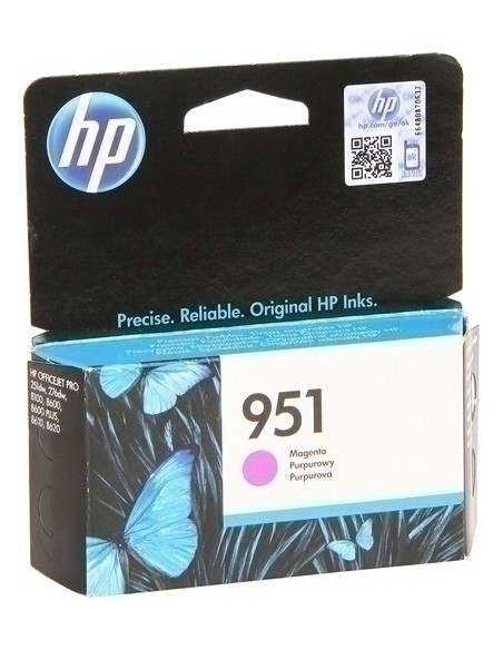 CARTUCHO INKJET HP CN051AE N951 OFFICEJET PRO 251DW276DW MFP 8100 EPRINTER 8100 EPRINTER N811A 8600 N911A8600 PLUS N911G8600 PRE