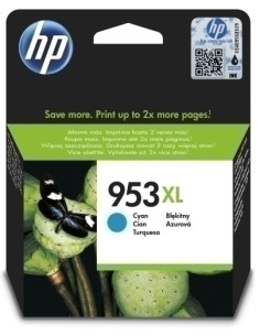 CARTUCHO INKJET HP F6U16AE N953XL OFFICEJET PRO 82188710871587208725873087408745 CIAN 20ML