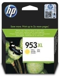 CARTUCHO INKJET HP F6U18AE N953XL OFFICEJET PRO 82188710871587208725873087408745 AMARILLO 20ML