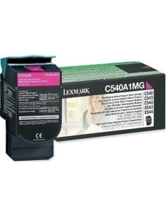 TONER LEXMARK C540A1MG C540543544X543544 MAGENTA 1000 PÁG