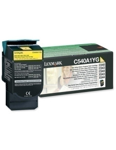 TONER LEXMARK C540A1YG C540543544X543544 AMARILLO 1000 PÁG
