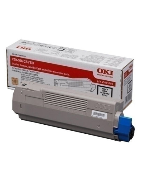 TONER OKI 43865708 C56505750 NEGRO TYPE C11 8000 PÁG