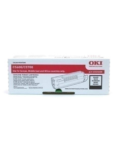 TONER OKI C56005700 NEGRO 6000 PAG TYPE C8