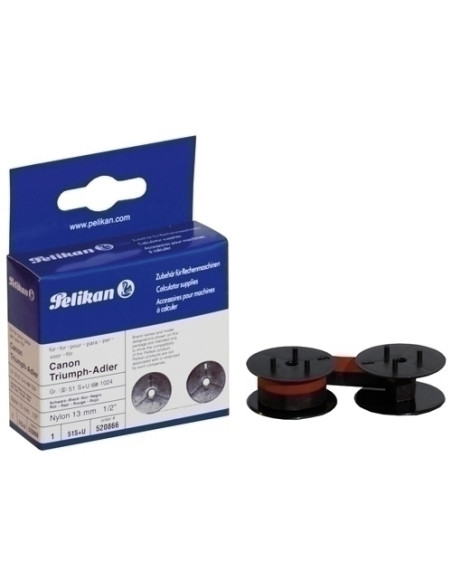 CINTAS MAQUINA GR51 SU CANONFACITSHARP NYLON NEGROROJO