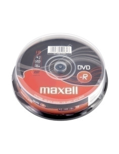 DVD -R MAXELL 47GB 16x SPINDLE 10 Incluye Canon LPI de 210  M168