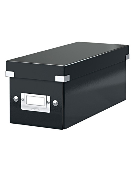 ARCHIVADOR CAJA PARA CDDVD LEITZ CLICK&STORE 143x136x352 NEGRO