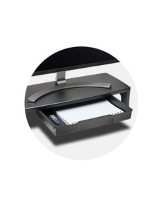 SOPORTE MONITOR KENSINGTON SMARTFIT CON CAJON NEGRO
