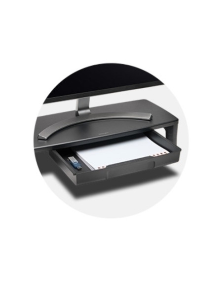 SOPORTE MONITOR KENSINGTON SMARTFIT CON CAJON NEGRO