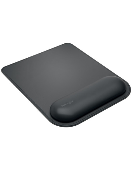 ALFOMBRILLA KENSINGTON CREPOSAMUÑECAS ERGOSOFT PARA RATON NEGRO