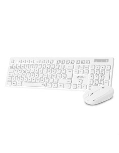 TECLADO Y RATON SUBBLIM BUSINESS SLIM SILENCIOSO INALAMBRICO 24G BLANCO
