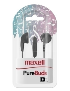 AURICULARES MAXELL DE BOTON NEGRO M668