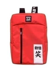 MOCHILA PORTATIL SMILE AKIRA ANTIROBO 16  ROJO