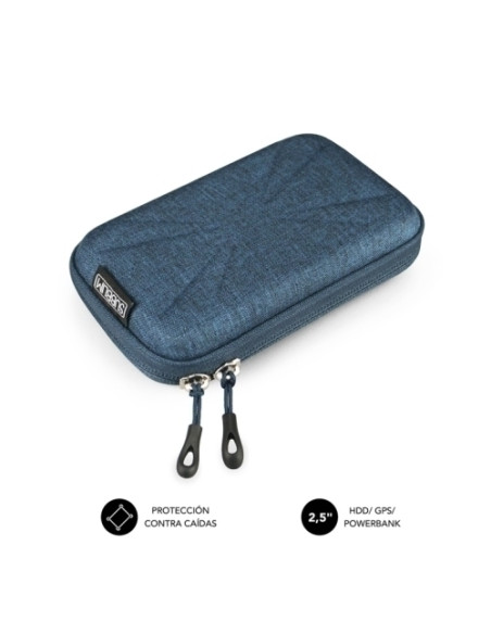 FUNDA DISCO DURO SUBBLIM HDD BUSINESS CASE 25  AZUL OSCURO