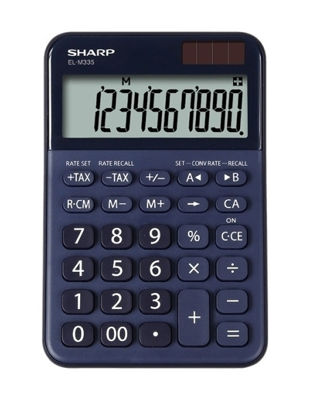 CALCULADORA SOBREMESA SHARP 10 DIGITOS EL-M335BBL AZUL