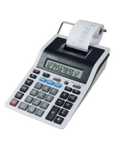 CALCULADORA IMPRESORA REBELL 12 DIGITOS PDC20 WB