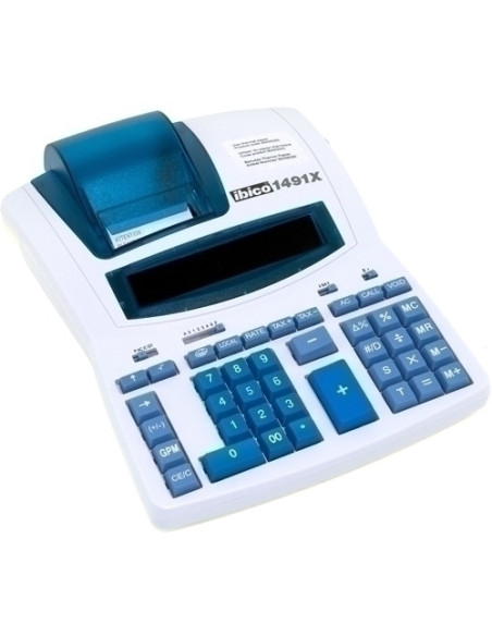 CALCULADORA IMPRESORA IBICO 14 DIGITOS 1491X térmica