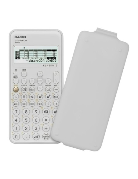 CALCULADORA CIENTIFICA CASIO 102 DIGITOS FX-570 SP CW 63x192 puntos