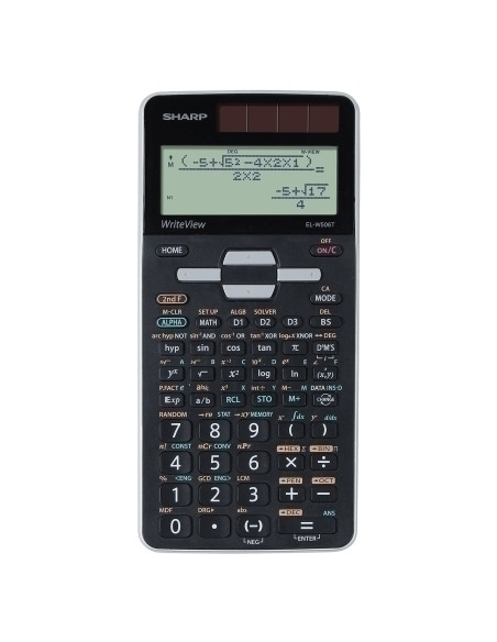 CALCULADORA CIENTIFICA SHARP 16 DIGITOS EL-W506T matriz de puntos