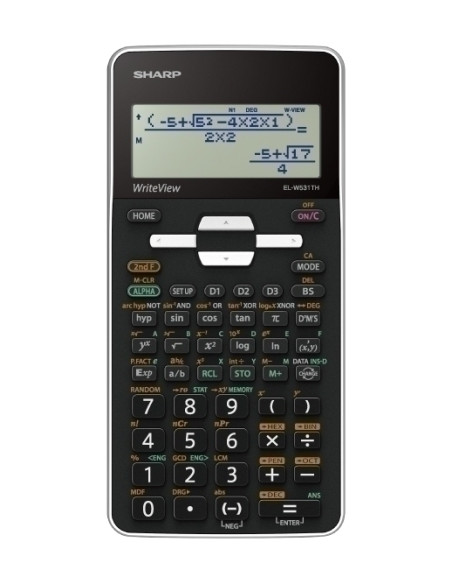 CALCULADORA CIENTIFICA SHARP 16 DIGITOS EL-W531TH 2 líneas