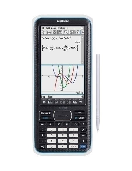 CALCULADORA GRAFICA CASIO FX-CP-400 PANTALLA TACTIL 48  500kb RAM24MB  USB FLASH DRIVE