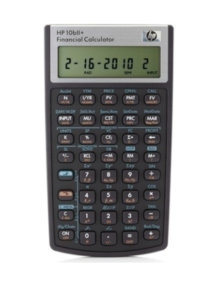 CALCULADORA FINANCIERA HP 12 DIGITOS 10BII PLUS