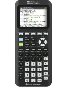 CALCULADORA GRAFICA TEXAS INSTRUMENT TI-84 PLUS CE-T PYTHON