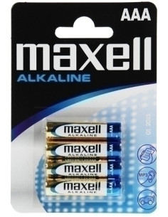 PILAS ALCALINA MAXELL LR03 BLISTER DE 4 M004