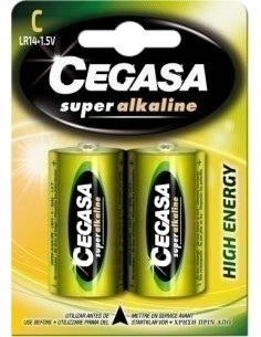 PILAS CEGASA ALCALINA LR14 BLISTER DE 2