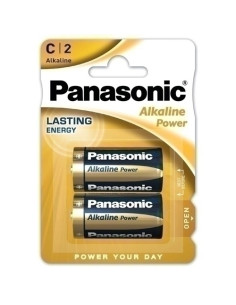 PILAS PANASONIC ALKALINE POWER C LR14 BLISTER DE 2