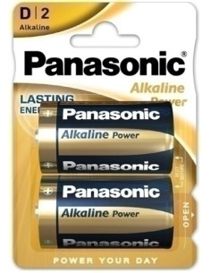 PILAS PANASONIC ALKALINE POWER D LR20 BLISTER DE 2