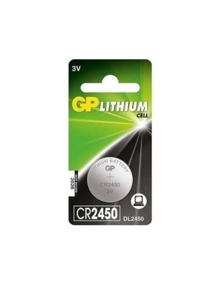 PILAS GP MICRO CR2450 3V BLISTER DE 1 G076