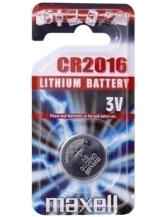 PILAS MAXELL MICRO CR2016  3V BLISTER DE 1 M075