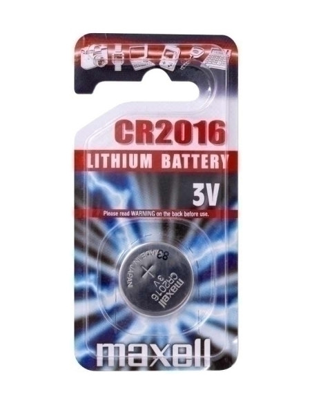 PILAS MAXELL MICRO CR2016  3V BLISTER DE 1 M075