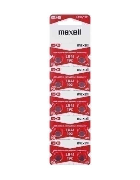 PILAS MAXELL MICRO LR0041W 15V M610 BLISTER DE 10