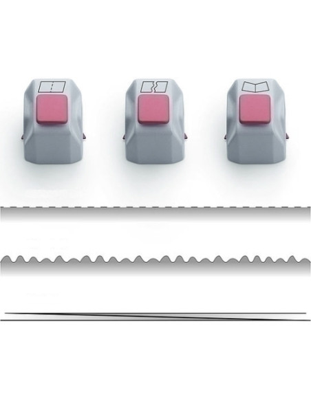 CABEZAL de CORTE DAHLE 980 para CIZALLA de RODILLO 507 set de 3
