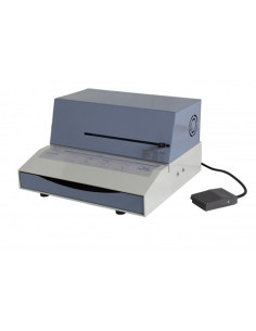 ENCUADERNADORA ESPIRAL MUSTANG 51E paso 51 METAL ELECTRICA