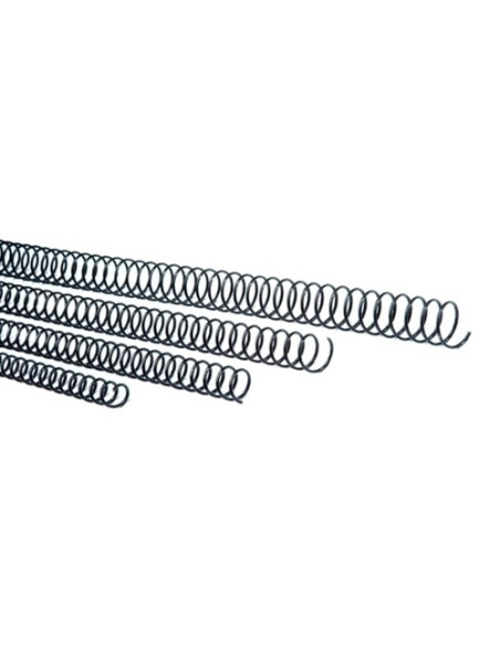 ESPIRAL METALICA paso 56 41  NEGRO 10 mm CAJA de 200