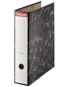 ARCHIVADOR palanca ESSELTE CARTON JASPEADO sin RADO F 75mm