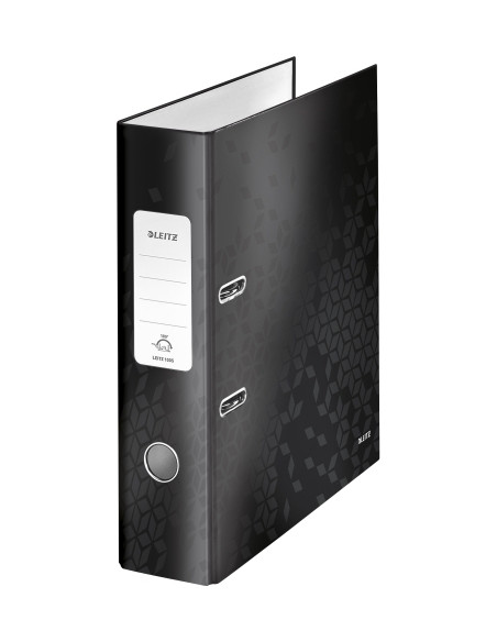 ARCHIVADOR palanca LEITZ WOW A4 180 80mm NEGRO