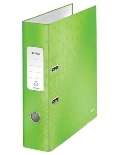 ARCHIVADOR palanca LEITZ WOW A4 180 80mm VERDE METALIZADO