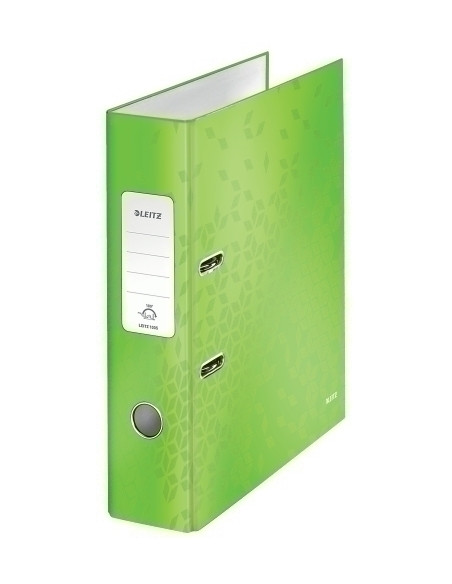 ARCHIVADOR palanca LEITZ WOW A4 180 80mm VERDE METALIZADO