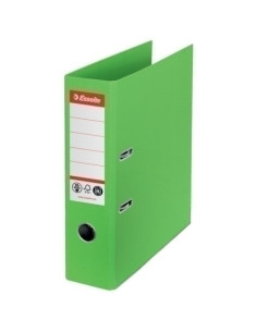 ARCHIVADOR palanca ESSELTE CO2 NEUTRAL N1 CARTON FORRADO A4 75mm VERDE VIVIDA