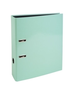 ARCHIVADOR palanca EXACOMPTA PREM TOUCH AQUAREL CARTON FORRADO RADO A4 80mm VERDE PASTEL