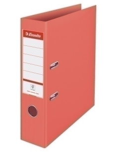 ARCHIVADOR palanca ESSELTE COLOUR BREEZE PLASTICO FORRADO con RADO A4 75mm CORAL