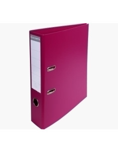 ARCHIVADOR palanca EXACOMPTA PREM TOUCH FORRADO PVC RADO A4 70mm ROSA FUCSIA