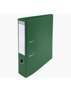 ARCHIVADOR palanca EXACOMPTA PREM TOUCH FORRADO PVC RADO A4 70mm VERDE OSCURO