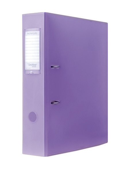 ARCHIVADOR palanca A2000 ARCHIRRADO PP A4 70mm translucMALVA