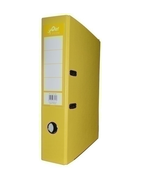 ARCHIVADOR palanca OLEF PLASTIFCOLOR A4 50mm AMARILLO